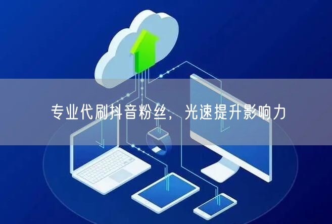 专业代刷抖音粉丝，光速提升影响力