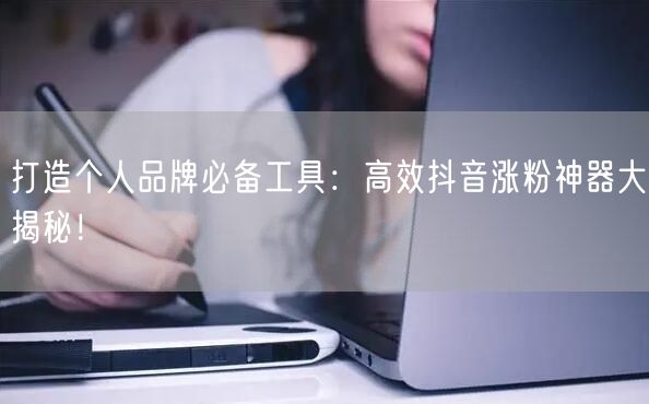 打造个人品牌必备工具：高效抖音涨粉神器大