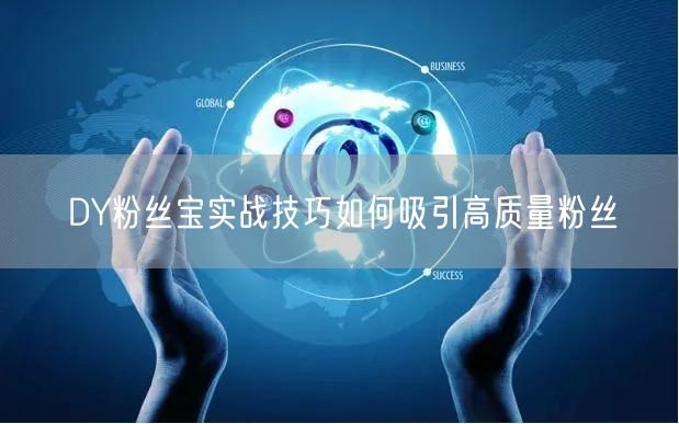 DY粉丝宝实战技巧如何吸引高质量粉丝