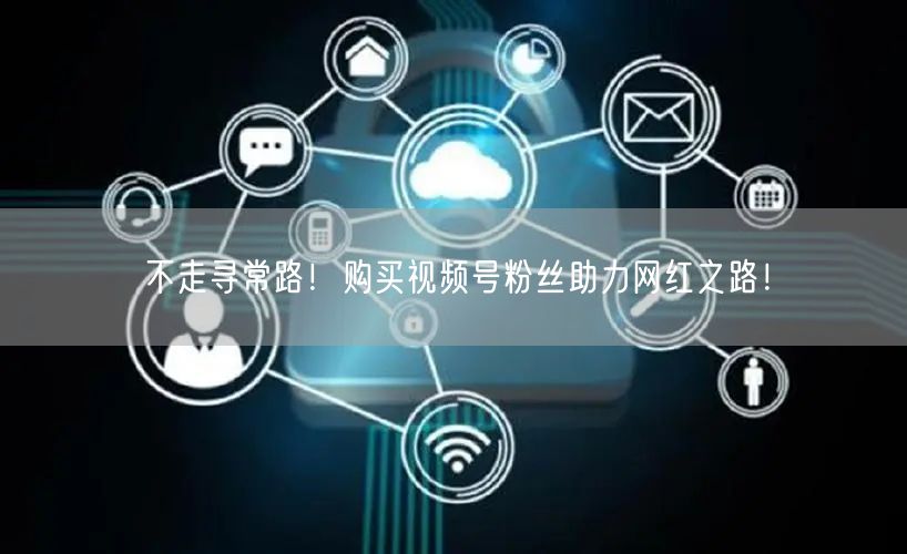 不走寻常路！购买视频号粉丝助力网红之路！