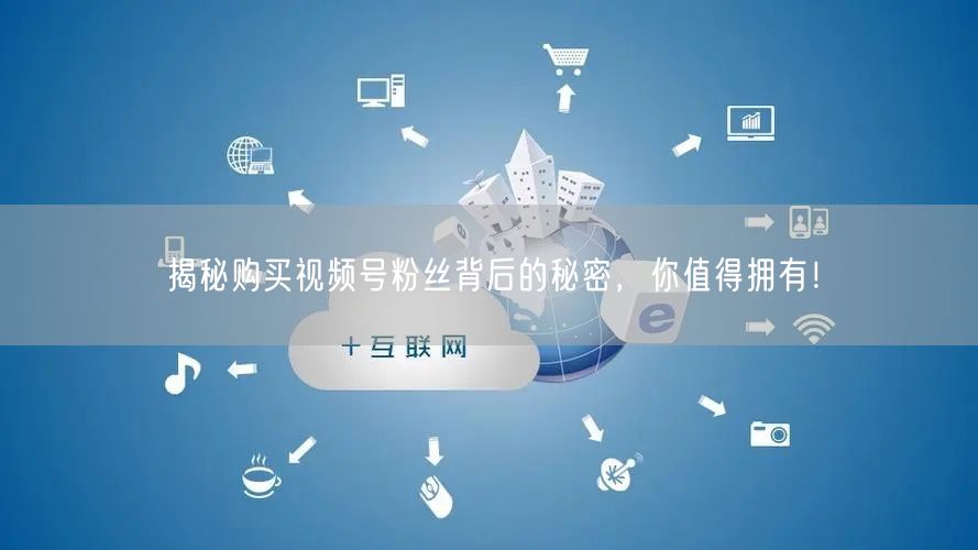 揭秘购买视频号粉丝背后的秘密，你值得拥有