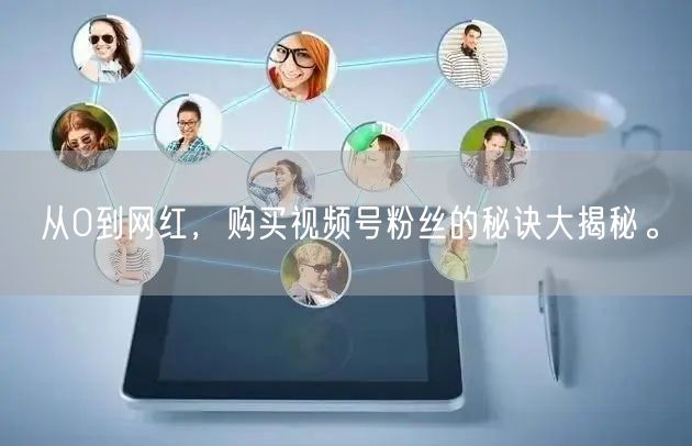 从0到网红，购买视频号粉丝的秘诀大揭秘。