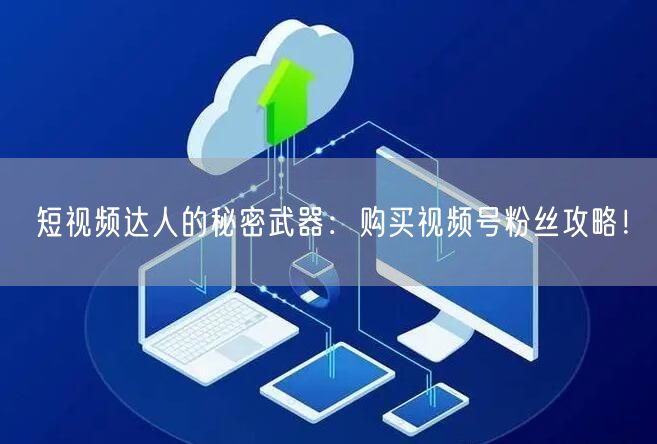短视频达人的秘密武器：购买视频号粉丝攻略