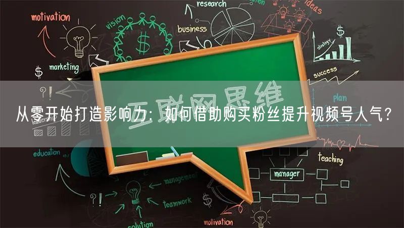 从零开始打造影响力：如何借助购买粉丝提升