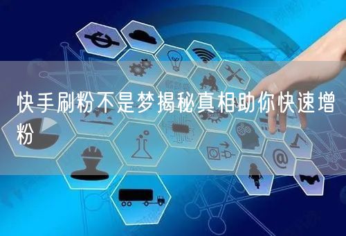 快手刷粉不是梦揭秘真相助你快速增粉