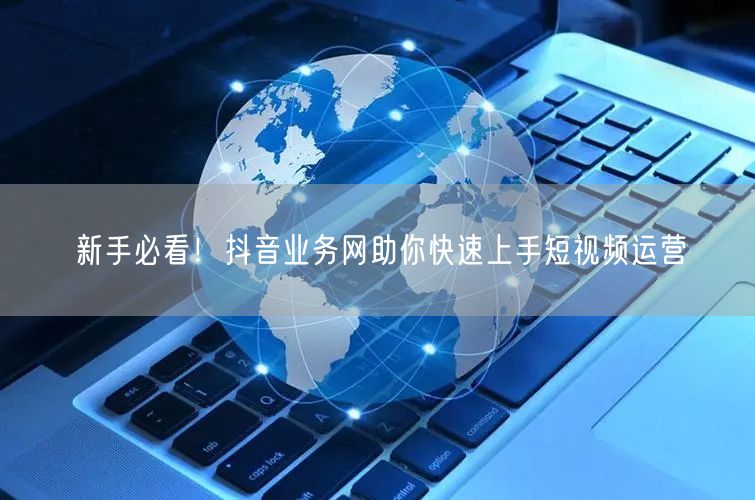 新手必看！抖音业务网助你快速上手短视频运