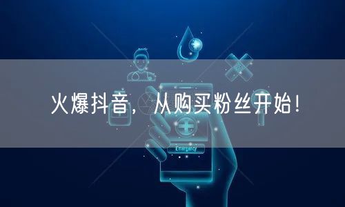 火爆抖音，从购买粉丝开始！