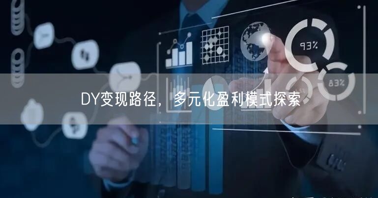 DY变现路径，多元化盈利模式探索