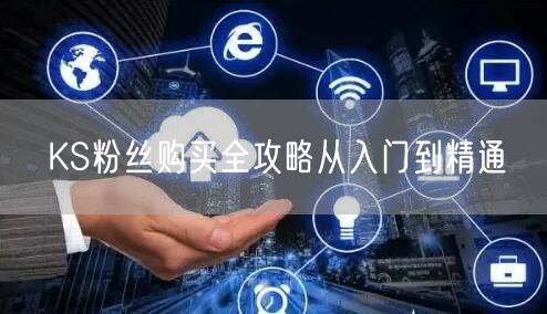 KS粉丝购买全攻略从入门到精通