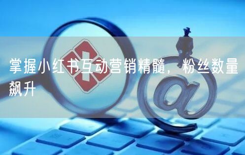掌握小红书互动营销精髓，粉丝数量飙升