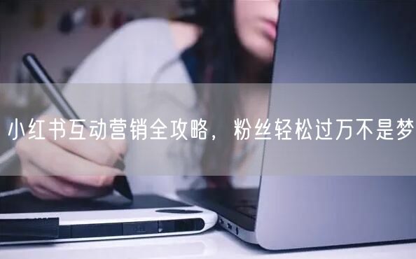 小红书互动营销全攻略，粉丝轻松过万不是梦