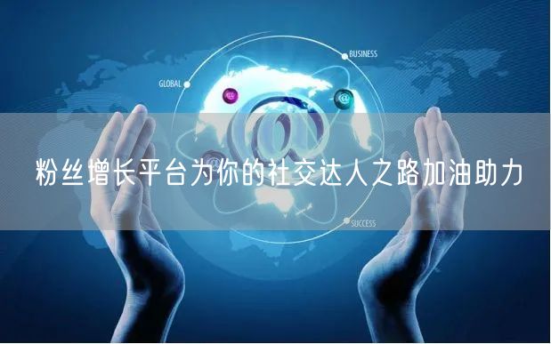 粉丝增长平台为你的社交达人之路加油助力