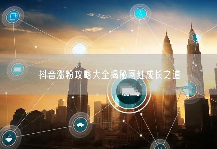 抖音涨粉攻略大全揭秘网红成长之道