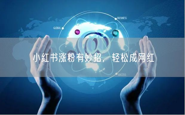 小红书涨粉有妙招，轻松成网红